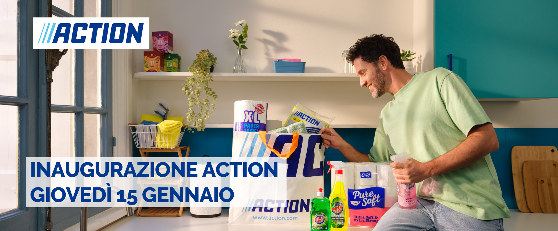 Giovedì 15 gennaio inaugurazione Action!
