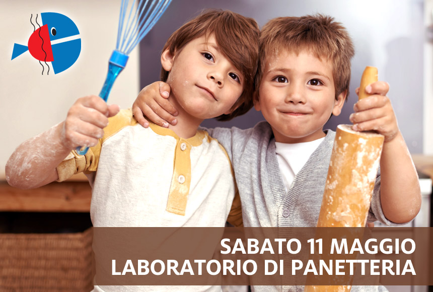 Laboratorio di panetteria per bambini al Centro Breggia