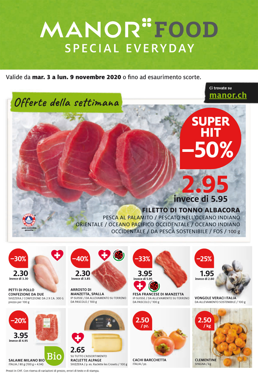 Il supermercato MANOR FOOD é aperto con tante offerte per te! – Centro Manor