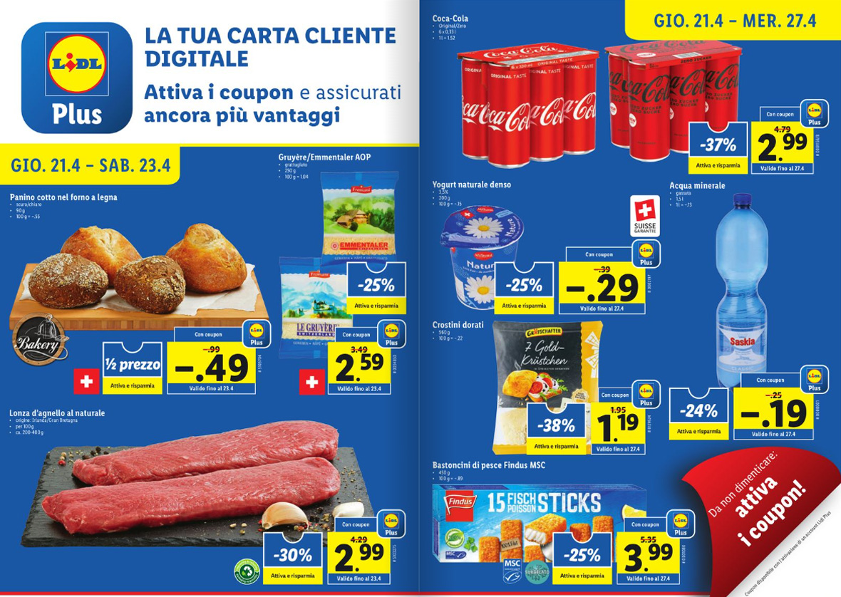 Lidl Balerna offerte e sconti - Centro Breggia