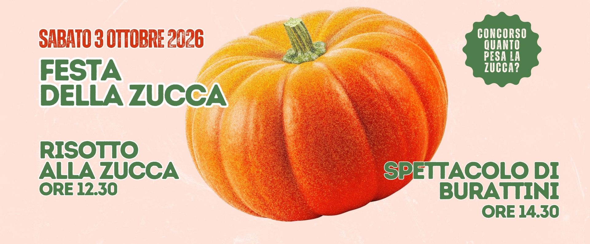 FESTA DELLA ZUCCA AL CENTRO BREGGIA!